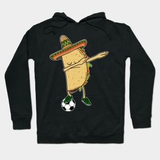 Dabbing Soccer Taco Mexico Jersey Shirt - Mexican Football - World Cup Hoodie